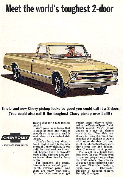 1967 Chevrolet Truck Ad 06